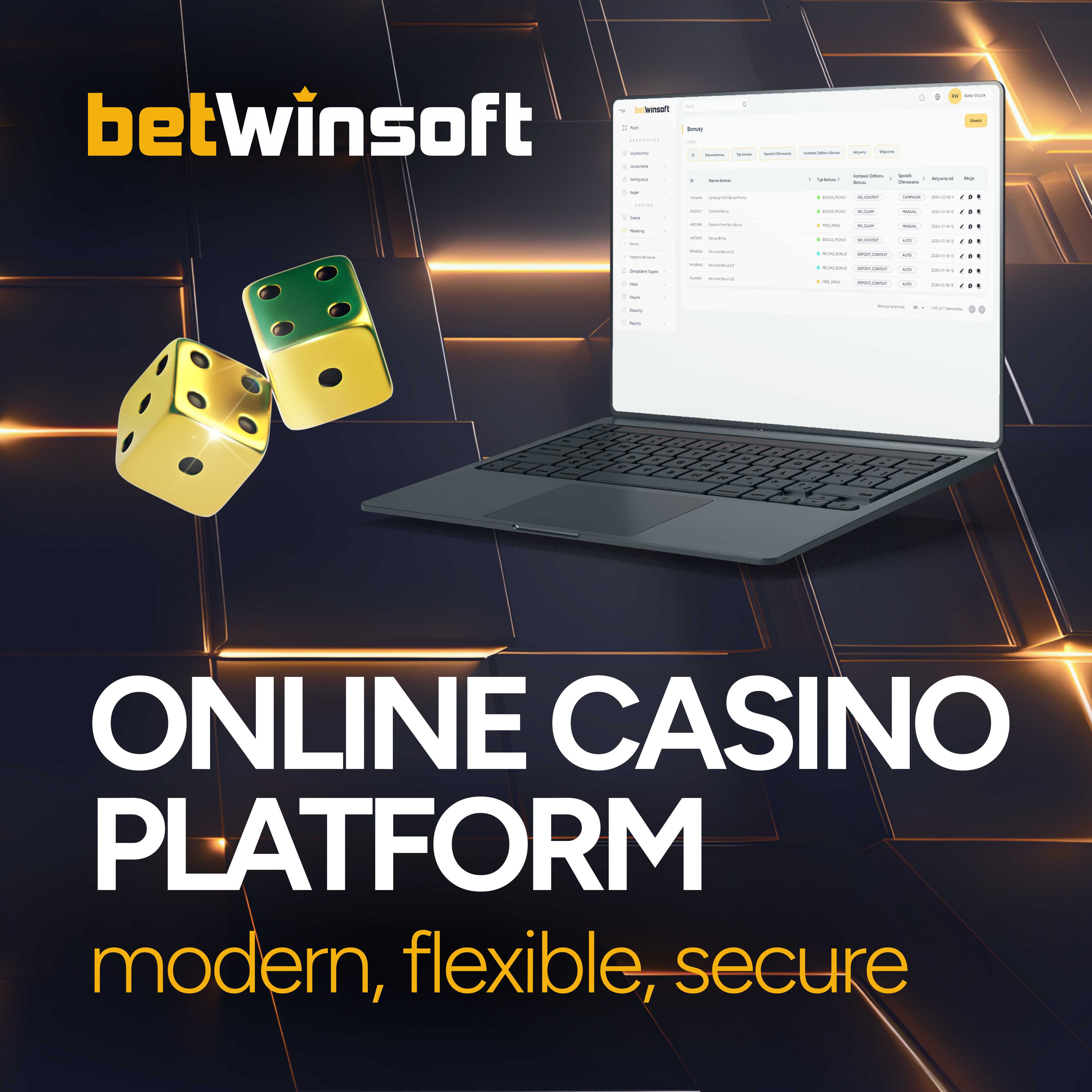 Betwinsoft - Online casino platform